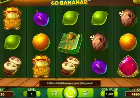 Онлайн слот Go Bananas