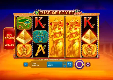 Rise of Egypt від Playson: Огляд ігрового автомату